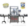 Powder Auger Dosing Filling Canning Machine Line